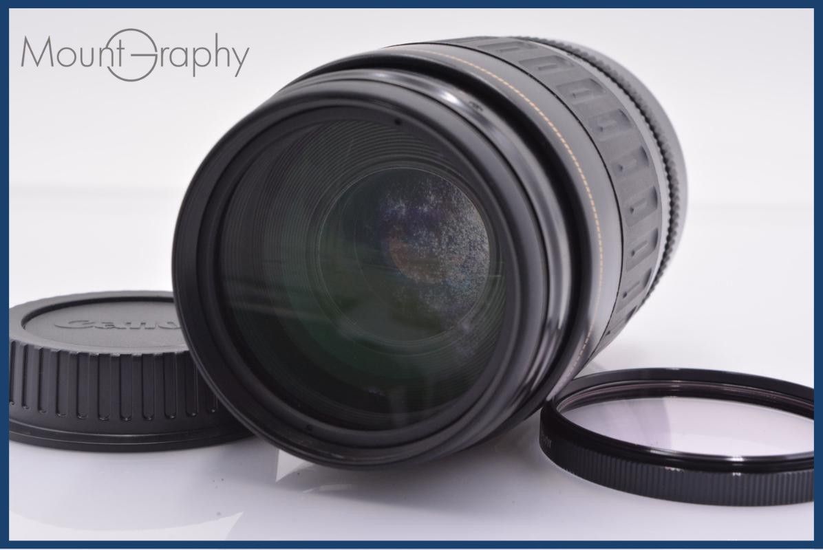 キヤノン Canon EF 100-300mm F4.5-5.6 USM 後キャップ&レンズフィルター付 同梱無料 #yk7742