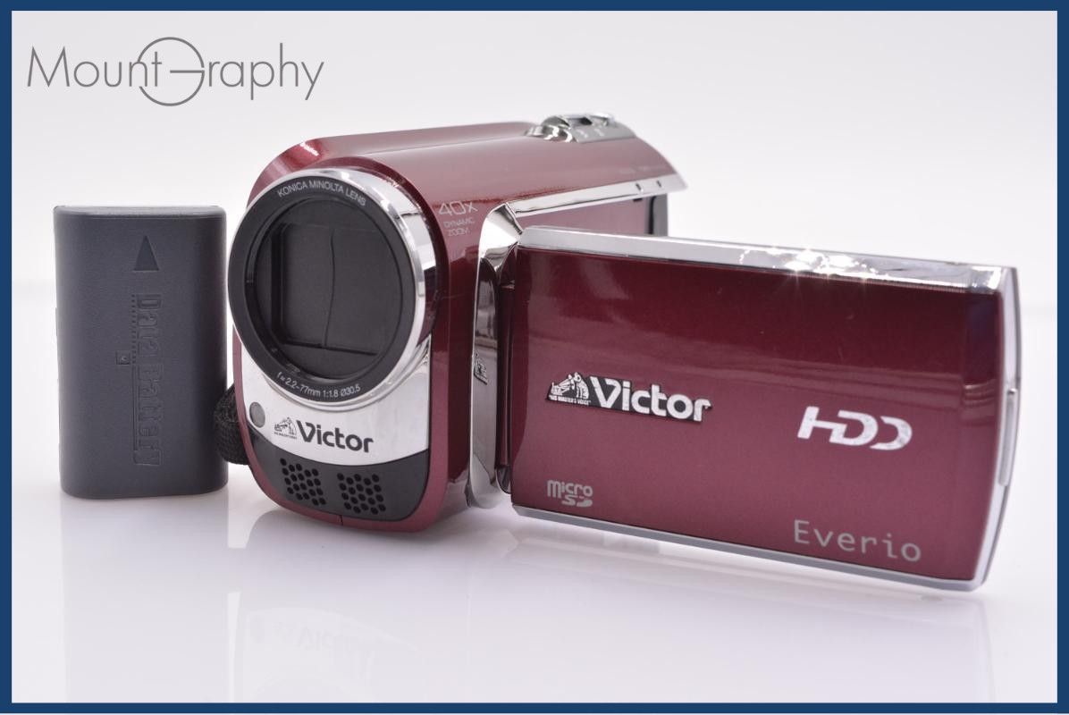 【動作保証】 ビクター JVC Everio GZ-MG650 バッテリー付属 同梱無料 #yk7758