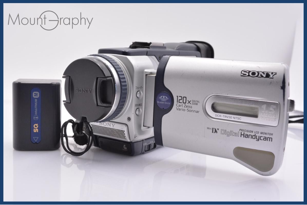 ソニー SONY HANDYCAM DCR-TRV30 バッテリー付属 同梱無料 #yk7762