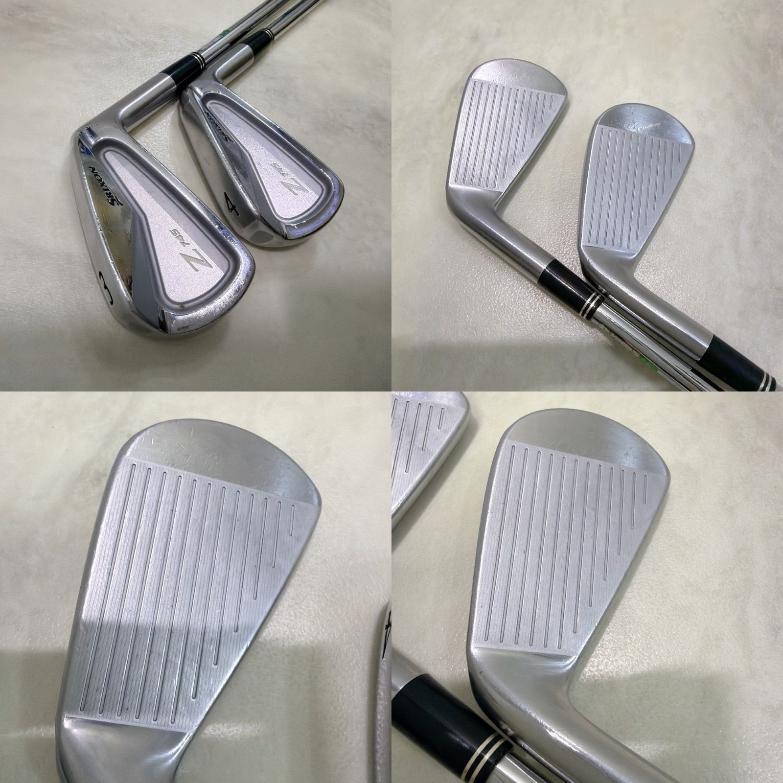 SRIXON Z745 FORGED 3番 4番 アイアンセット 2本 フレックス S メンズ 