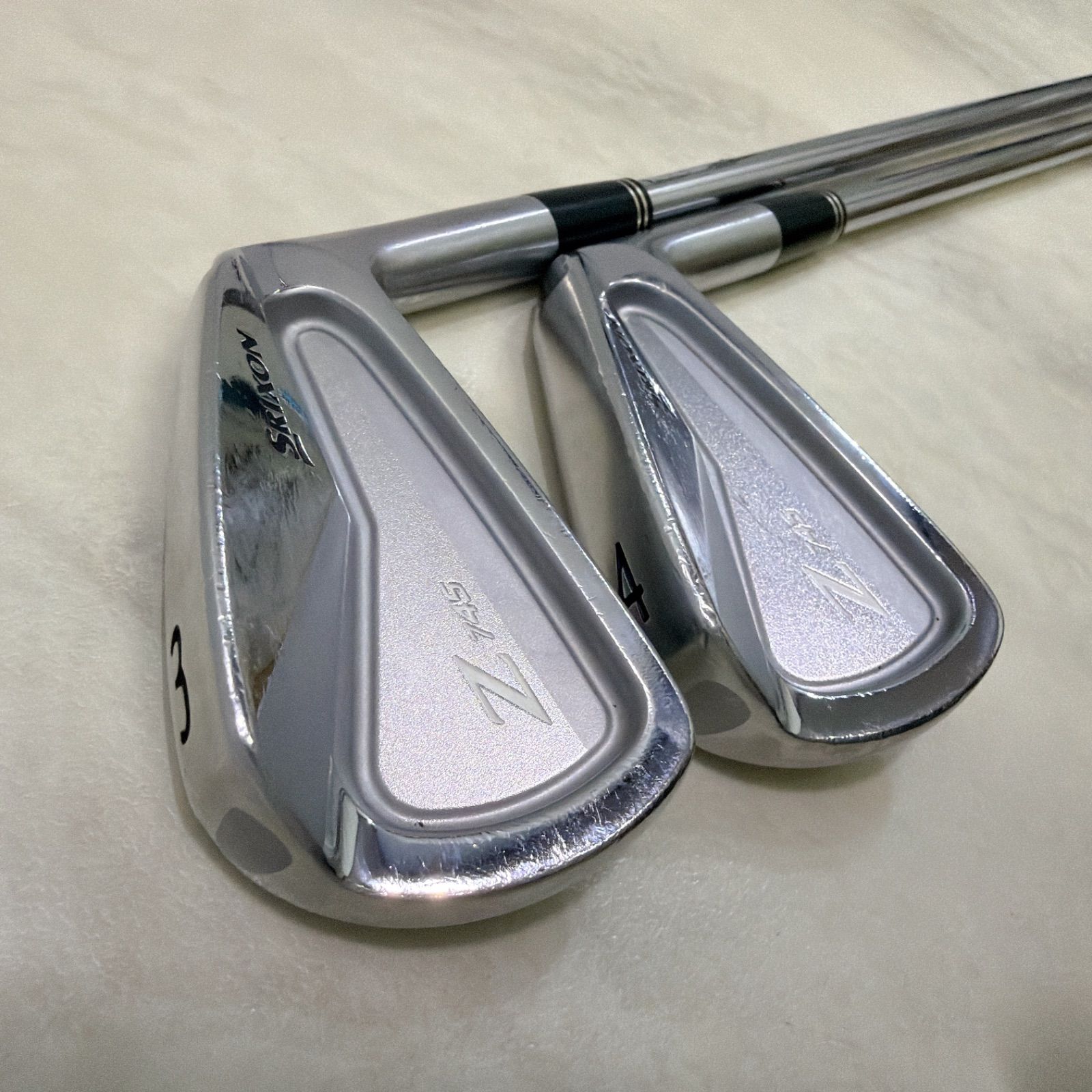 SRIXON Z745 FORGED 3番 4番 アイアンセット 2本 フレックス S メンズ 
