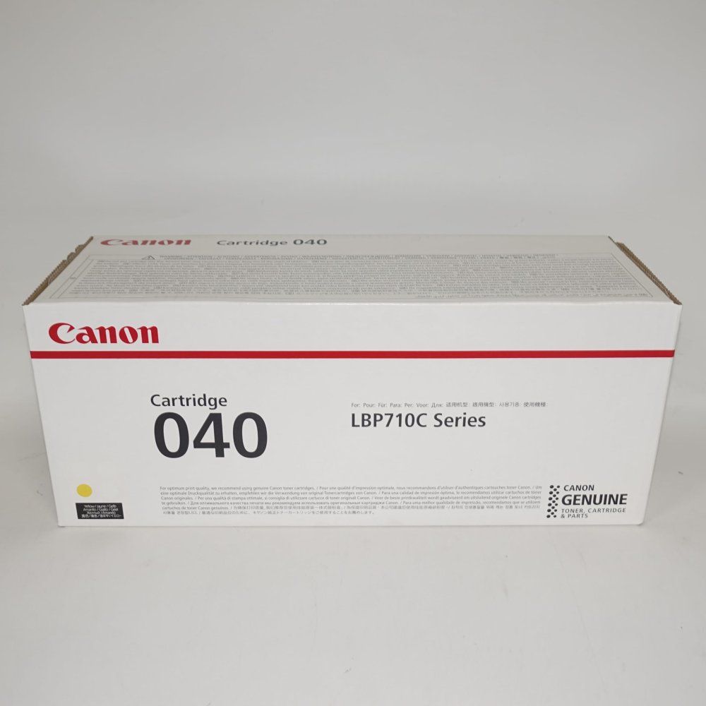 CANON トナーカートリッジ040 イエロー 純正品