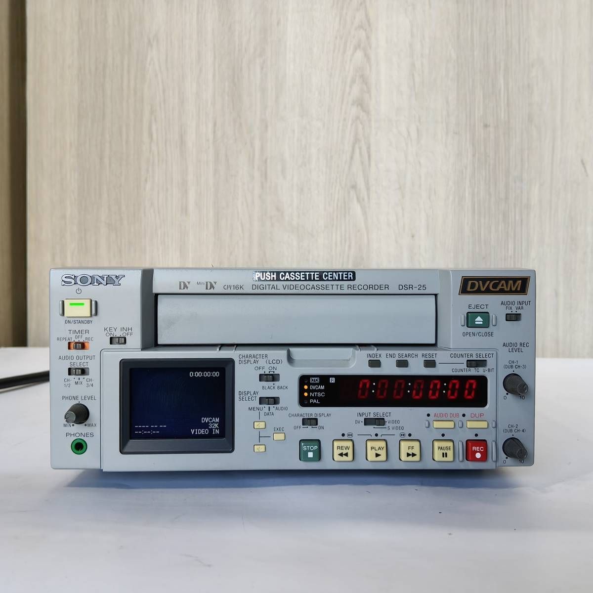 【通電OK】SONY DVCAM DSR-25　デジタルビデオカセットレコーダー　ジャンク 5,460円