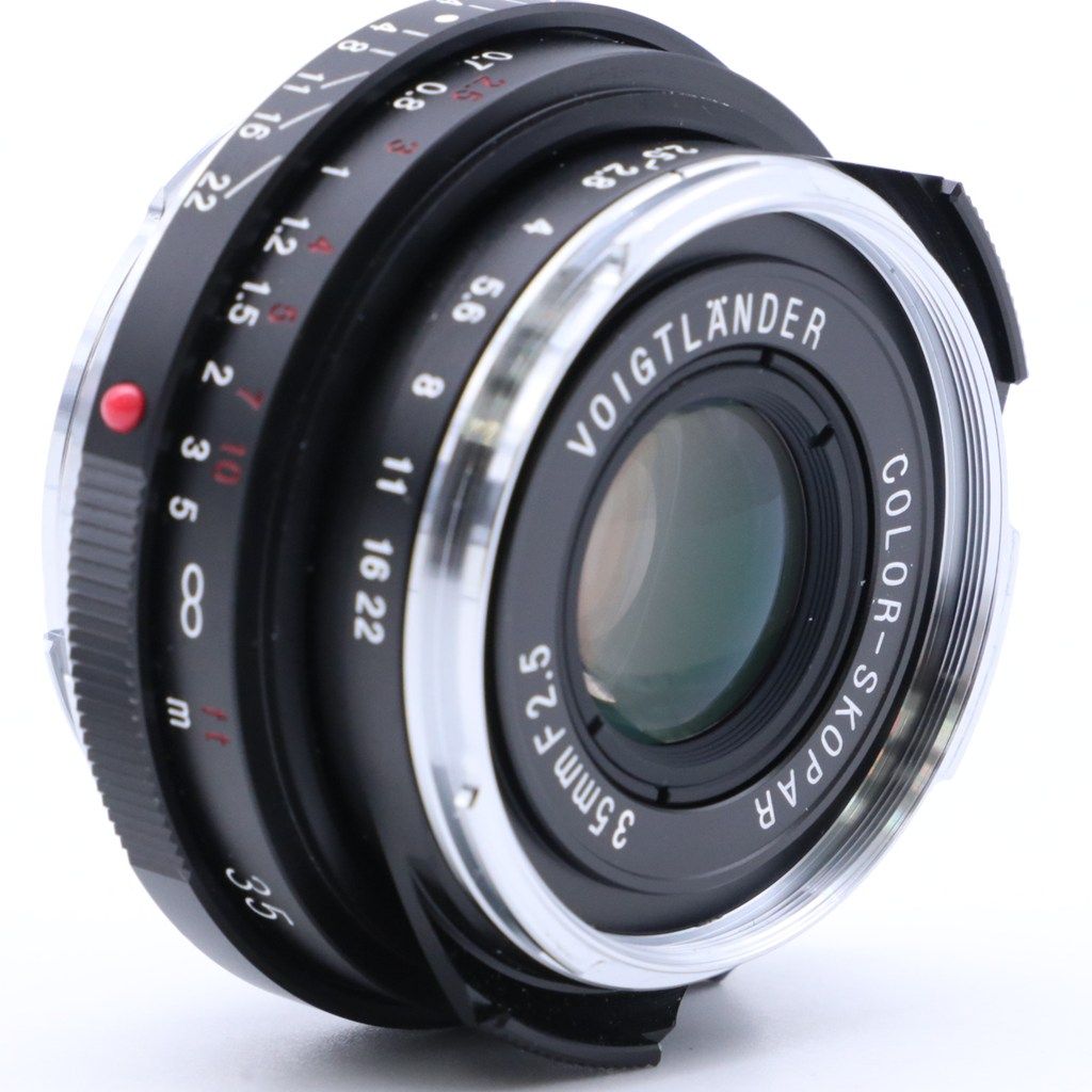 【新品級】 Voigtlander COLOR SKOPAR 35mm F2.5 P II VM Leica Mマウント #7608