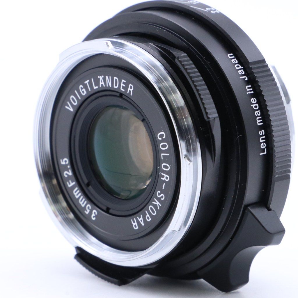 【新品級】 Voigtlander COLOR SKOPAR 35mm F2.5 P II VM Leica Mマウント #7608