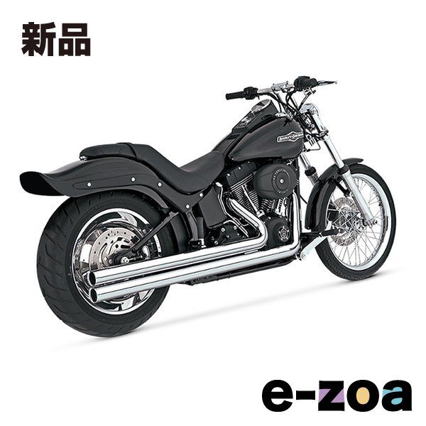 VANCE&HINES（バンスアンドハインズ） BigShots Long ビッグショット ロング マフラー SOFTAIL 86-11 1800-0448 (2630342)