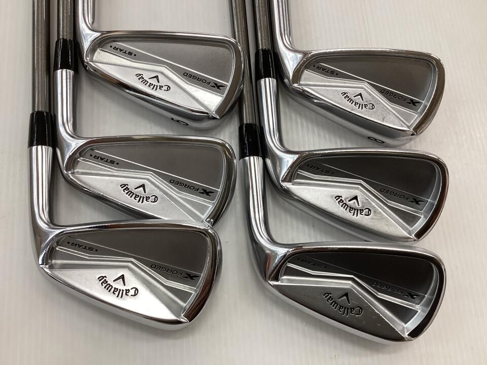 キャロウェイ X FORGED STAR 2024 SteelFiber i95 Sフレックス 
