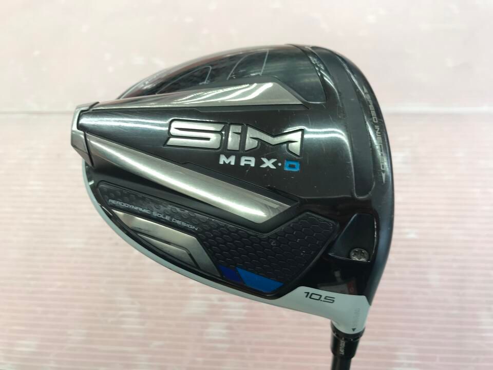 テーラーメイド　SIM MAX-D　10.5度　TENSEI BLUE TM50　Sフレックス　ドライバー　中古【最短即日発送】
