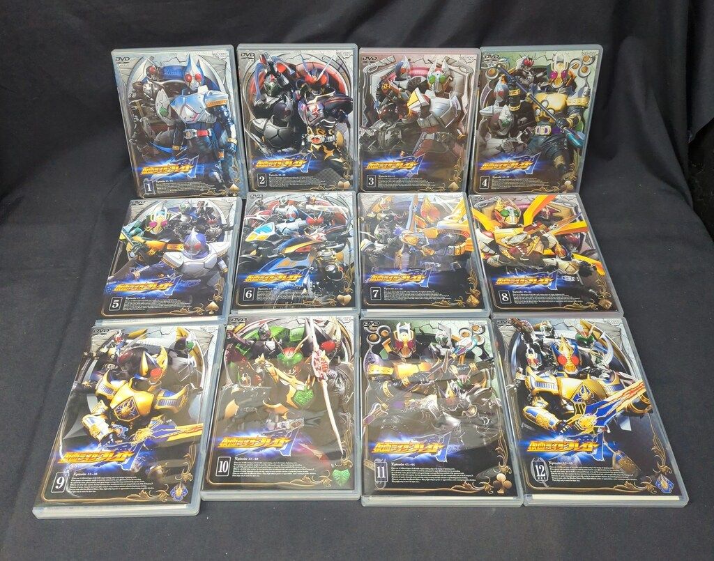 特撮DVD 仮面ライダーブレイド 初回版全12巻 セット