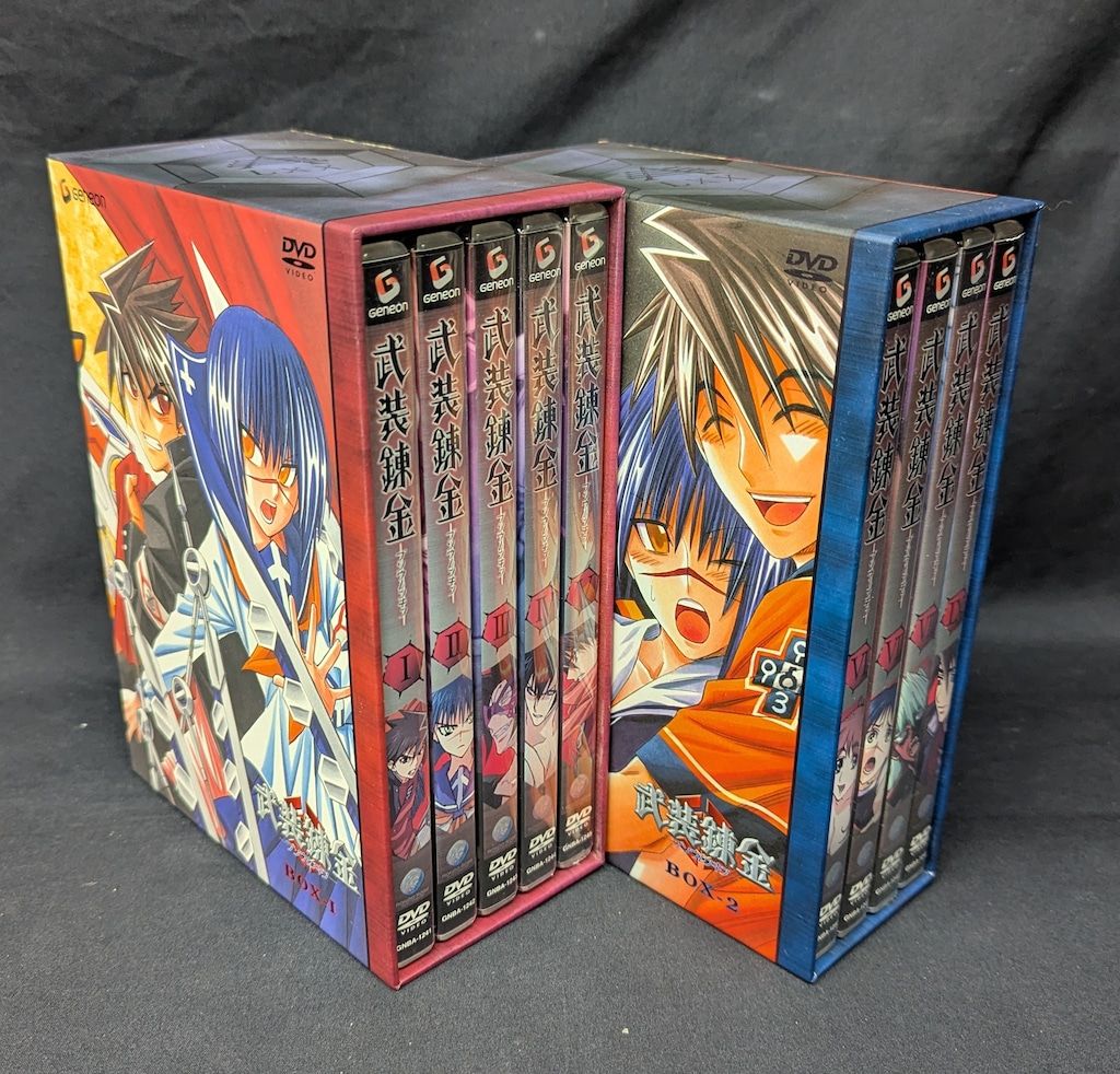 アニメDVD 初回)武装錬金 全9巻 セット - メルカリ