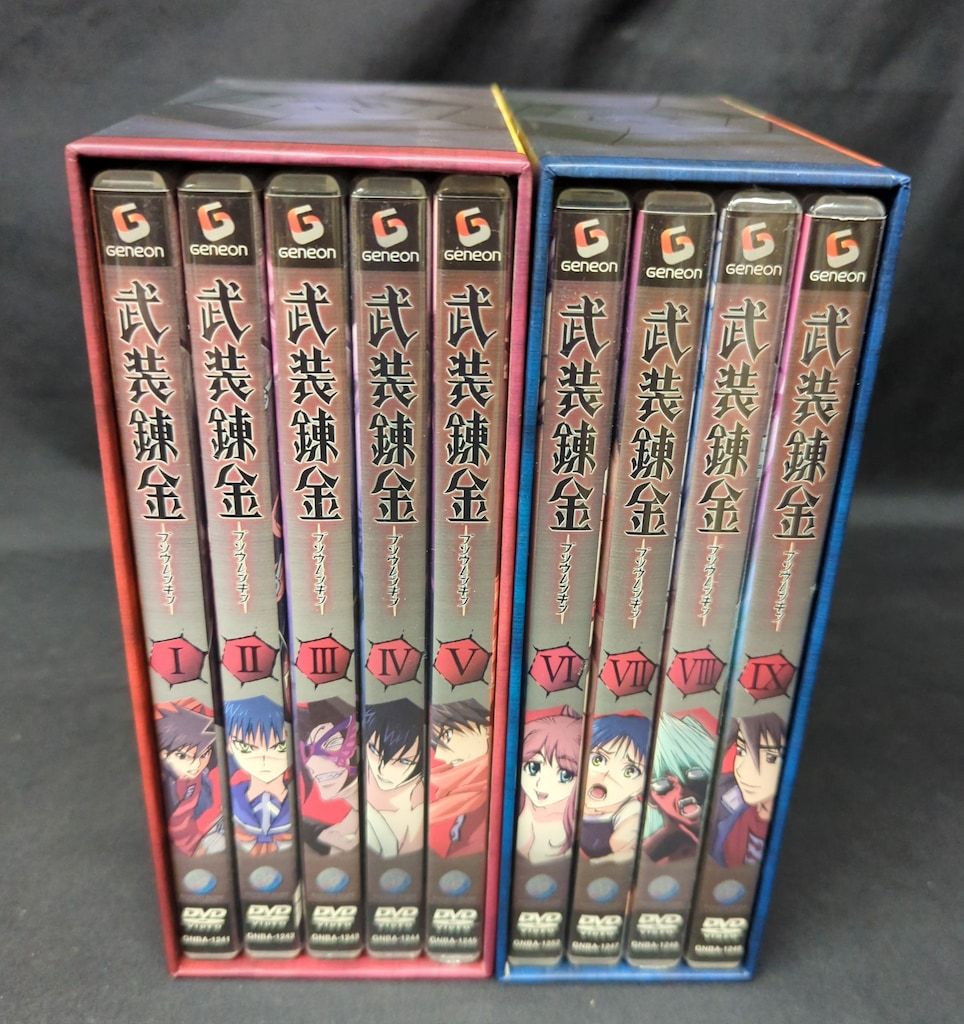 アニメDVD 初回)武装錬金 全9巻 セット - メルカリ