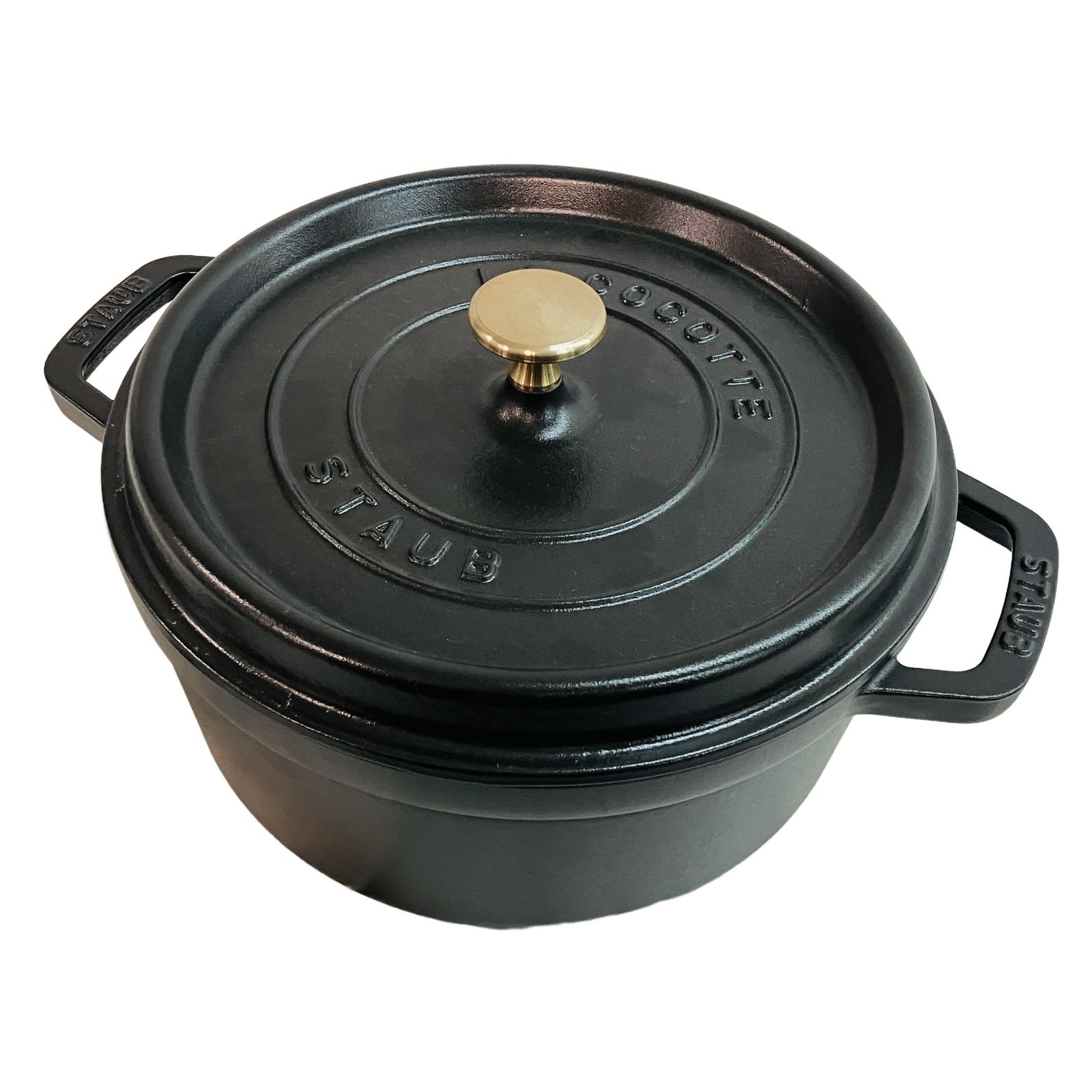 STAUB LA COCOTTE 24cm 両手鍋 ピコ ココット ラウンド鍋 ストウブ 
