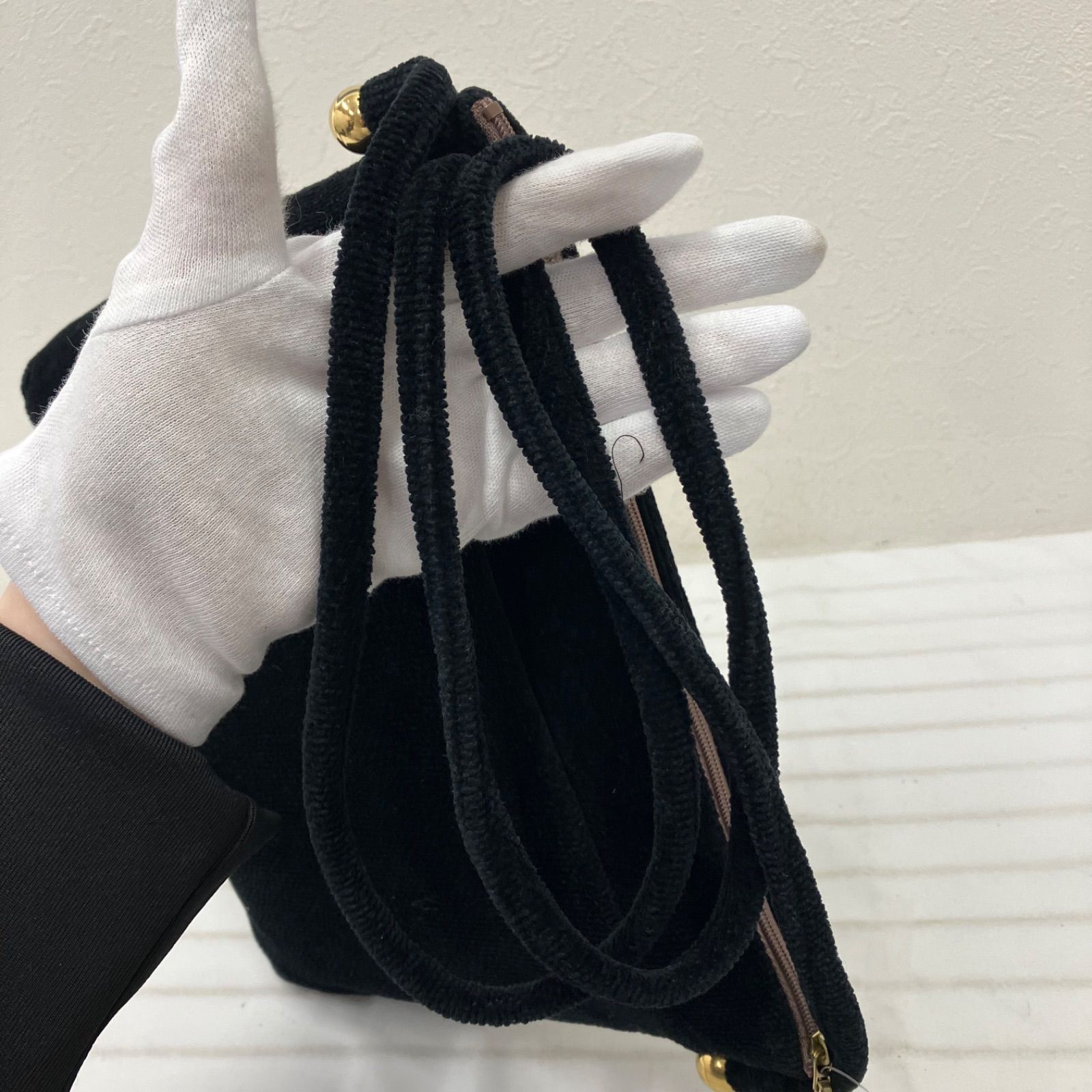 3396 FEILER フェイラー ローザソアーヴェ ショルダーバッグ ブラック 