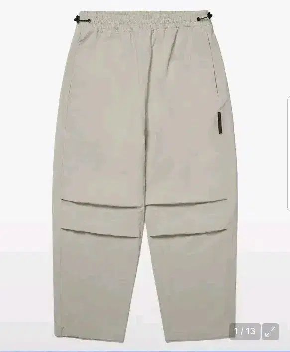 新品 サウンズライフ アイボリー パラシュート パンツ L