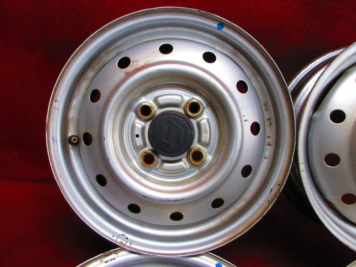 スズキ純正 12inch × 145/80R12 PCD100 4穴 アルト アルトバン ツイン