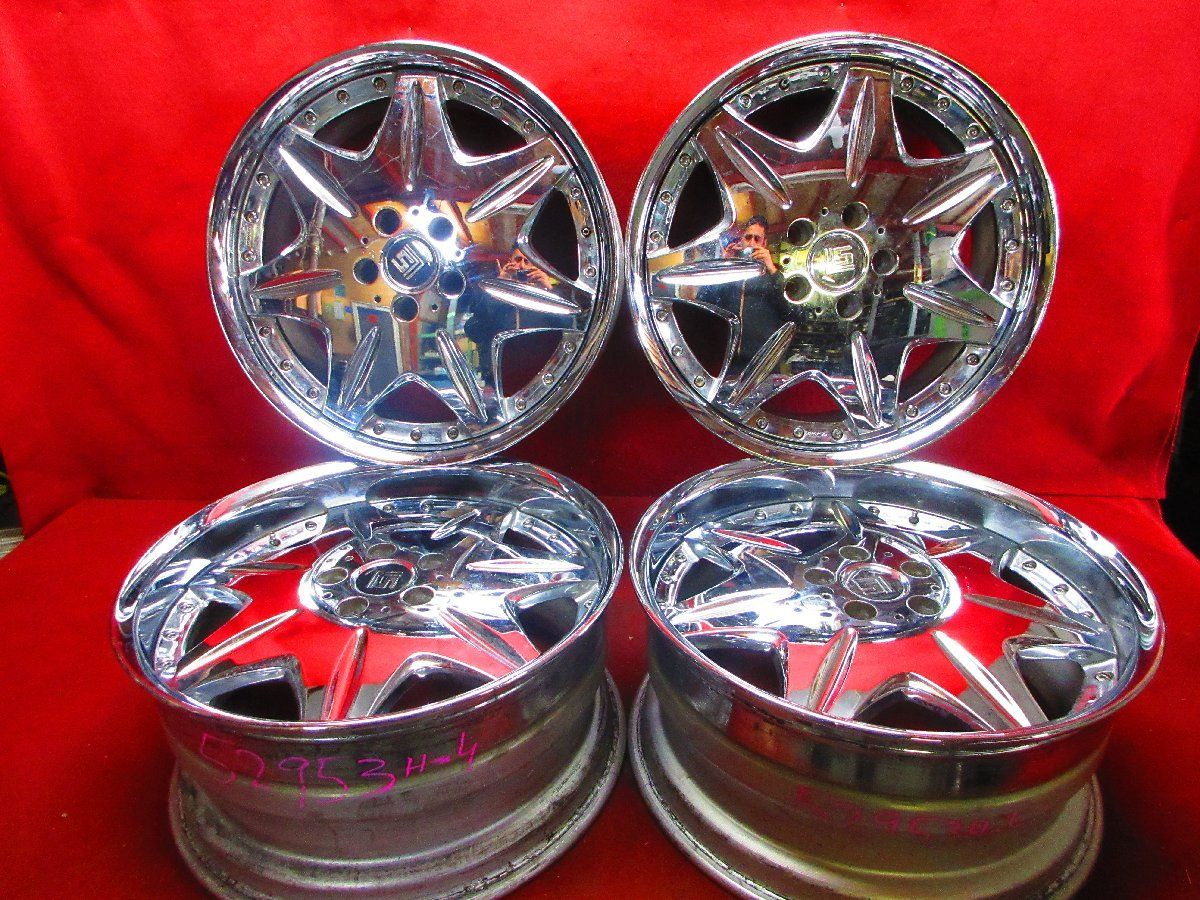 ホイール 4本 WORK LS207 19×8J 9J +34 +38 アルファード ヴェルファイア エスティマ クラウン プリウスα エルグランド ハリアー◆52953H