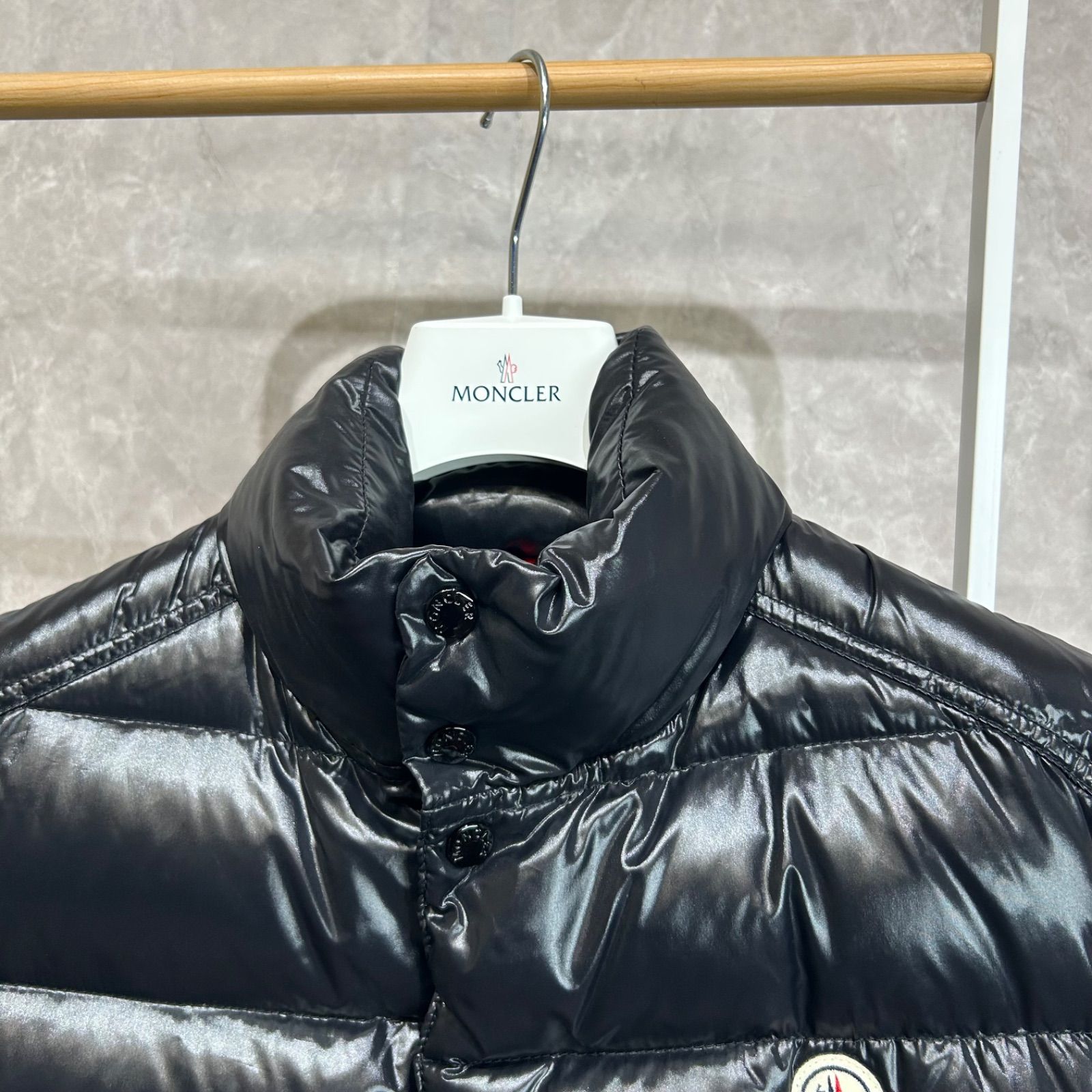 MONCLER tib ダウンベスト 黒 2 MONCLER モンクレール ダウンベスト ブラックTIBジレ2 - メルカリ