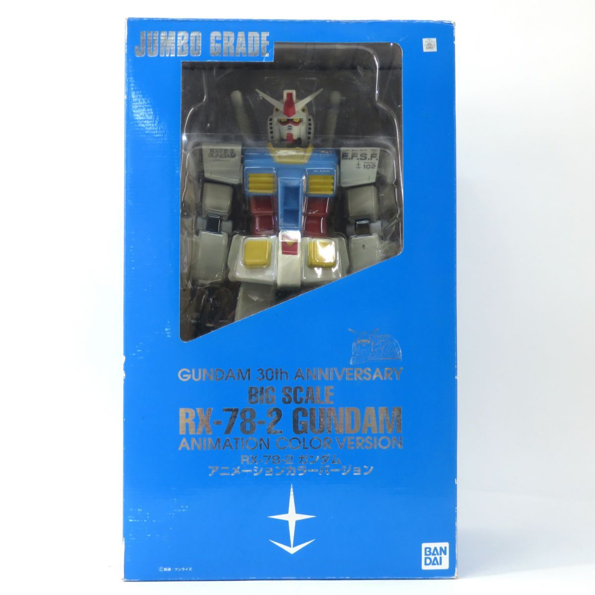 【未開封】ジャンボグレード 1/35 RX-78-2 ガンダム アニメカラーVer. 30周年アニバーサリー・モデル フィギュア