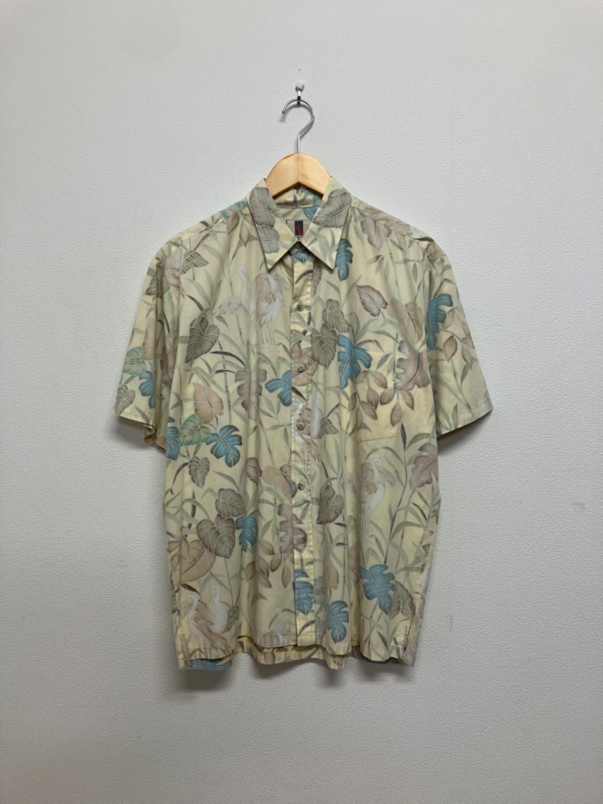 90s Tori Richard アロハシャツ 半袖シャツ ボタニカル トリリチャード ハワイ製