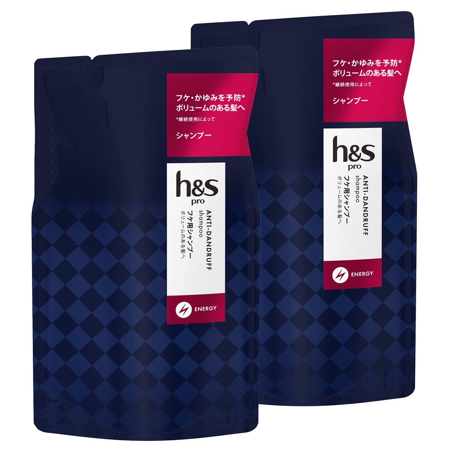 h&s PRO シャンプー 詰め替え 300mL×2 エナジー エイチアンドエス 9,788円