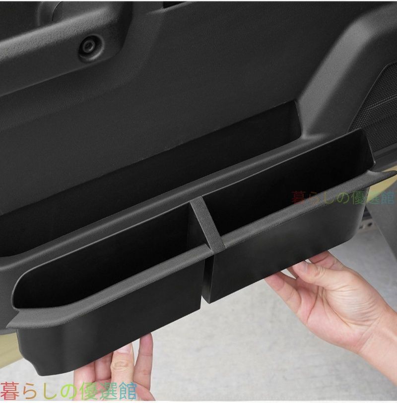 【安心品質】スズキジムニー(SuzukiJimny)2019-2026専用ドア収納ボックスドアポケットオーガナイザー置物カスタムドレスアップ便利収納力アップ整理整頓簡単取付高品質実用的qp513