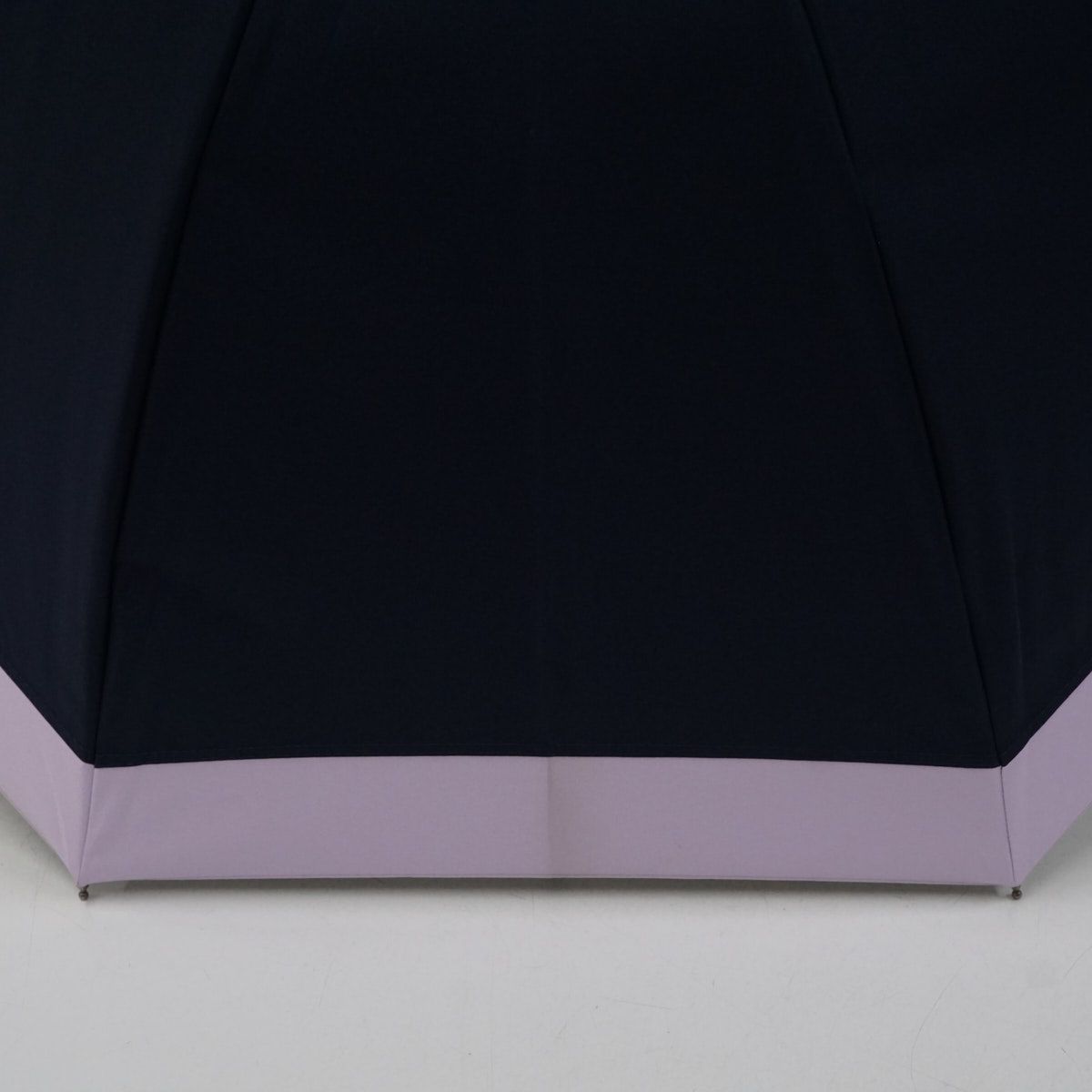 芦屋ロサブラン 完全遮光日傘 USED品 ショートサイズ コンビ ネイビー