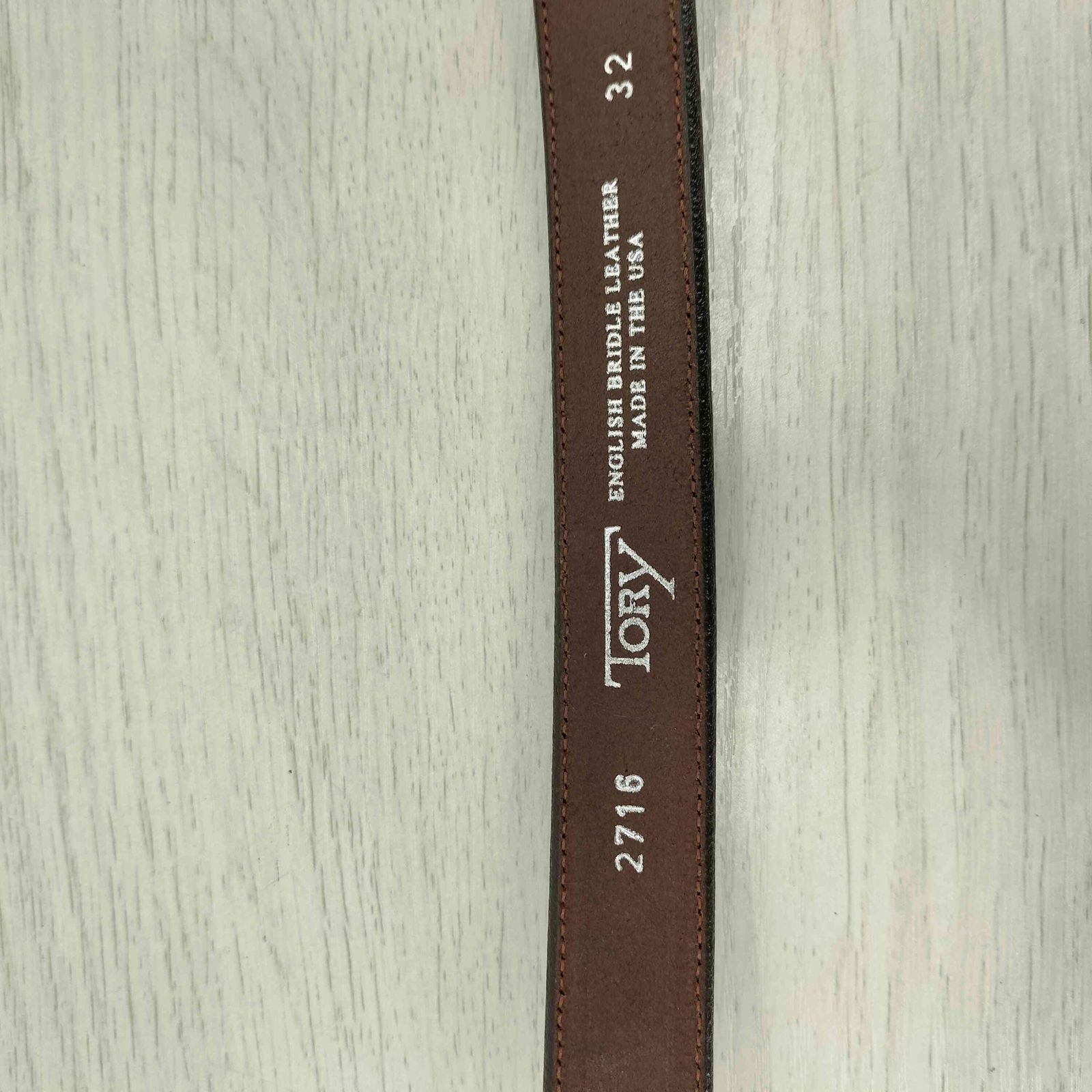 TORY LEATHER(トリーレザー) 2716 USA製 レザー ベルト トリーレザー TORY LEATHER 2716 USA製 レザー ベルト メンズ 32