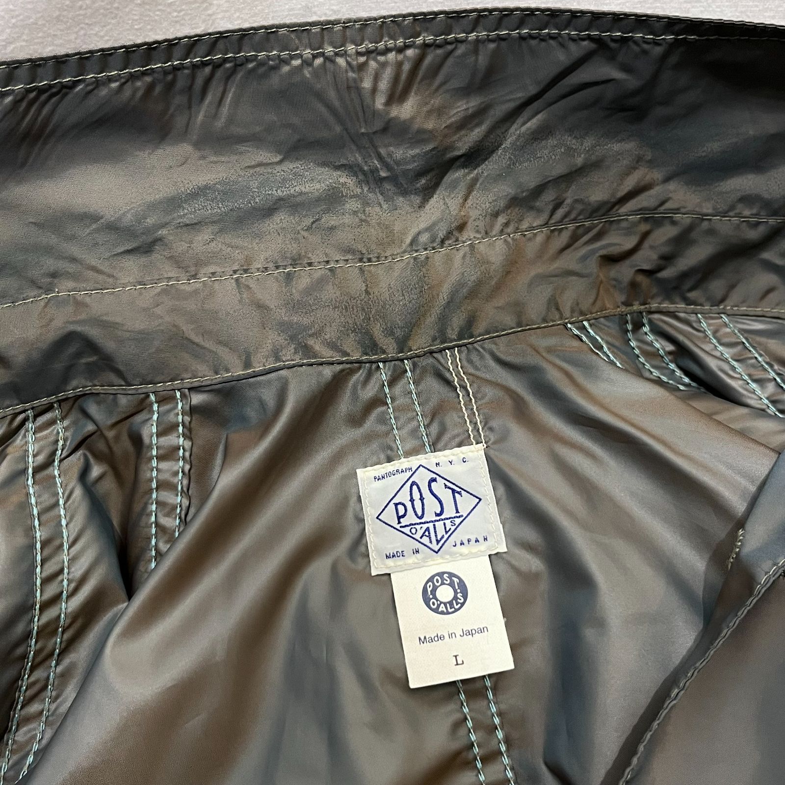 POST O'ALLS OVERALLS ポストオーバーオールズ ○ 21SS 3102-PT3 POST