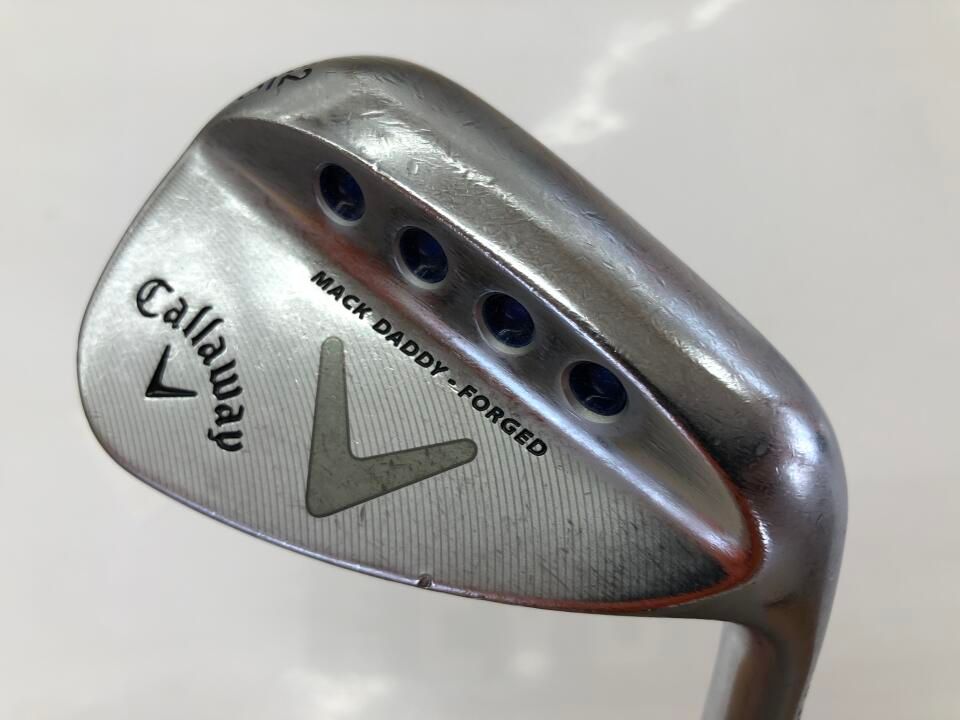 キャロウェイ　MACK DADDY FORGED ミルキークロム　52度　ﾀﾞｲﾅﾐｯｸｺﾞｰﾙﾄﾞﾂｱｰｲｼｭｰｵﾆｷｽﾌﾞﾗｯｸ　X100フレックス　ウェッジ　中古　ゴルフドゥ！吹上店【最短即日発送】