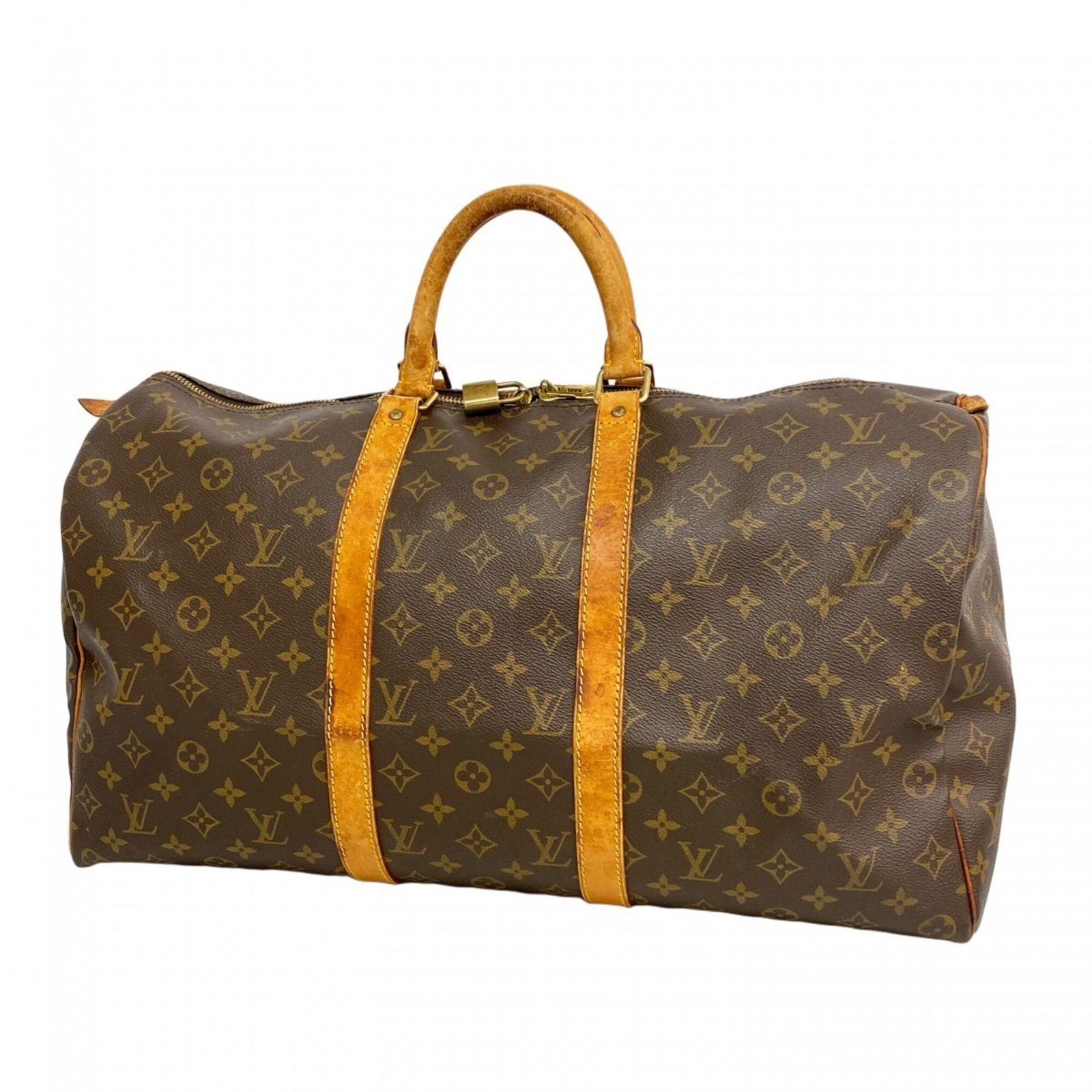 ルイ・ヴィトン(Louis Vuitton) ルイ・ヴィトン バッグ・ボストンバッグ モノグラム キーポル50 M41426 ブラウンメンズ レディース