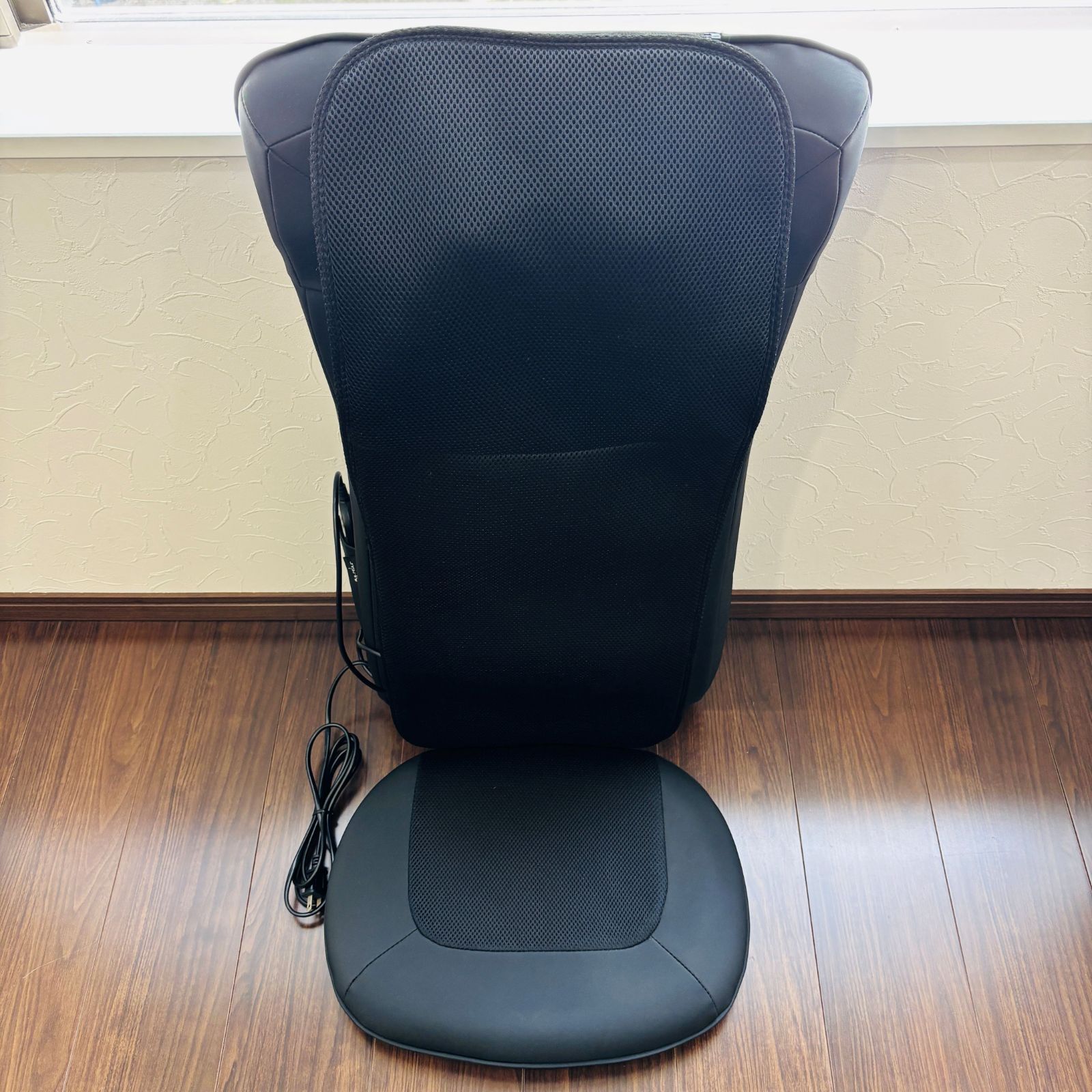 美品】フジ医療器 マイリラ シートマッサージャー MRL-1200 ブラック 