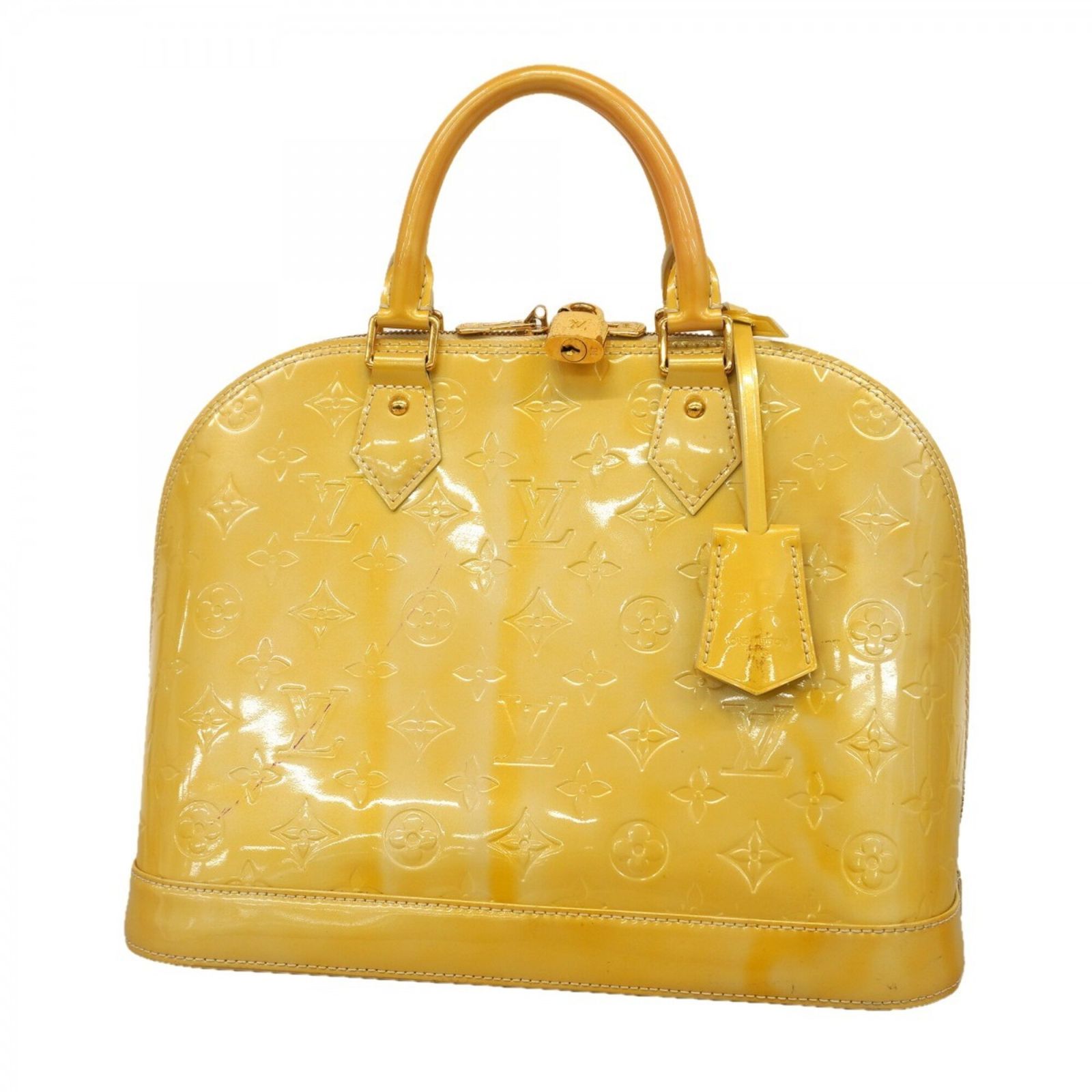 ルイ・ヴィトン(Louis Vuitton) ルイ・ヴィトン ハンドバッグ ヴェルニ アルマPM M91445 ブロンコライユレディース