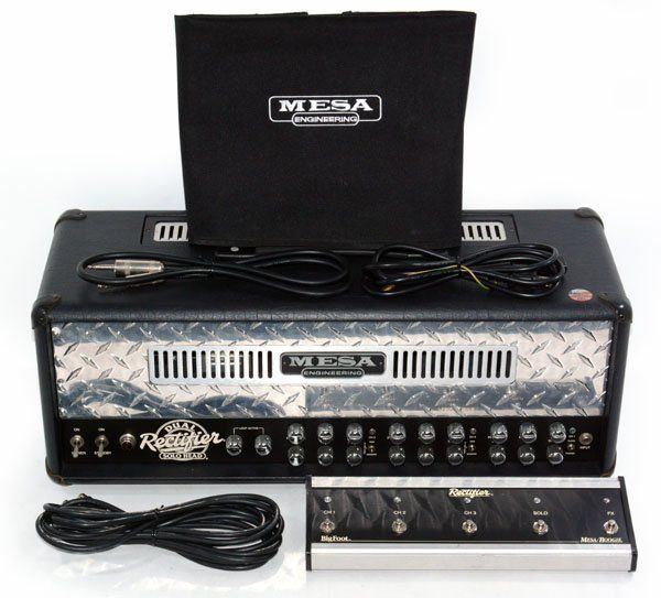 カバー・フットスイッチ付 MESA BOOGIE メサ・ブギー Dual Rectifier Solo Head 100 真空管 ヘッドアンプ