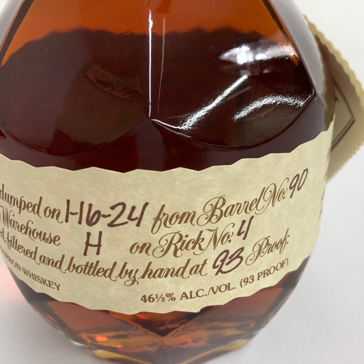ブラントン Blantons シングルバレル 2024年 46.5% 750ml - メルカリ