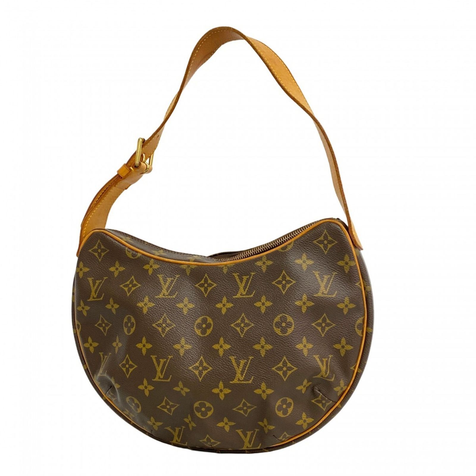 ルイ・ヴィトン(Louis Vuitton) ルイ・ヴィトン ショルダーバッグ モノグラム クロワッサンMM M51512 ブラウンレディース