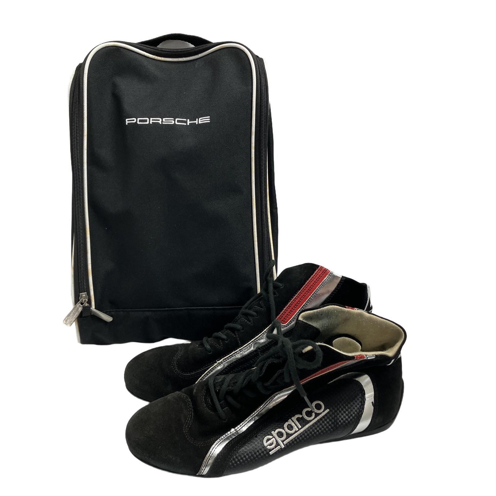 SPARCO Slalom+ FIA Standard 8856-2000 スパルコ レーシングシューズ 中古W11226970