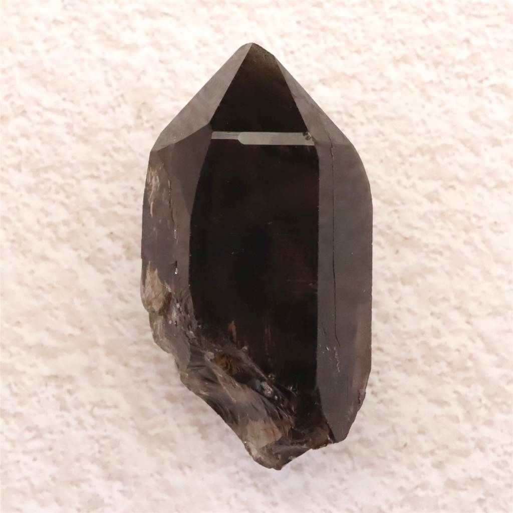 ガウリシャンカール産 ヒマラヤ水晶 スモーキー　40mm原石　23.6ｇ 【榎本通商52493】