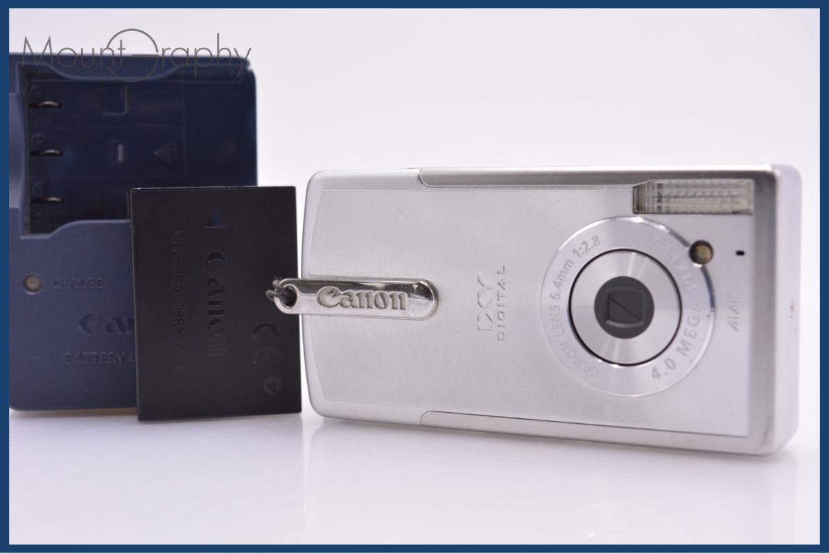 【動作保証】 キヤノン Canon IXY DIGITAL L バッテリー、充電器付属 同梱無料 #yk7991