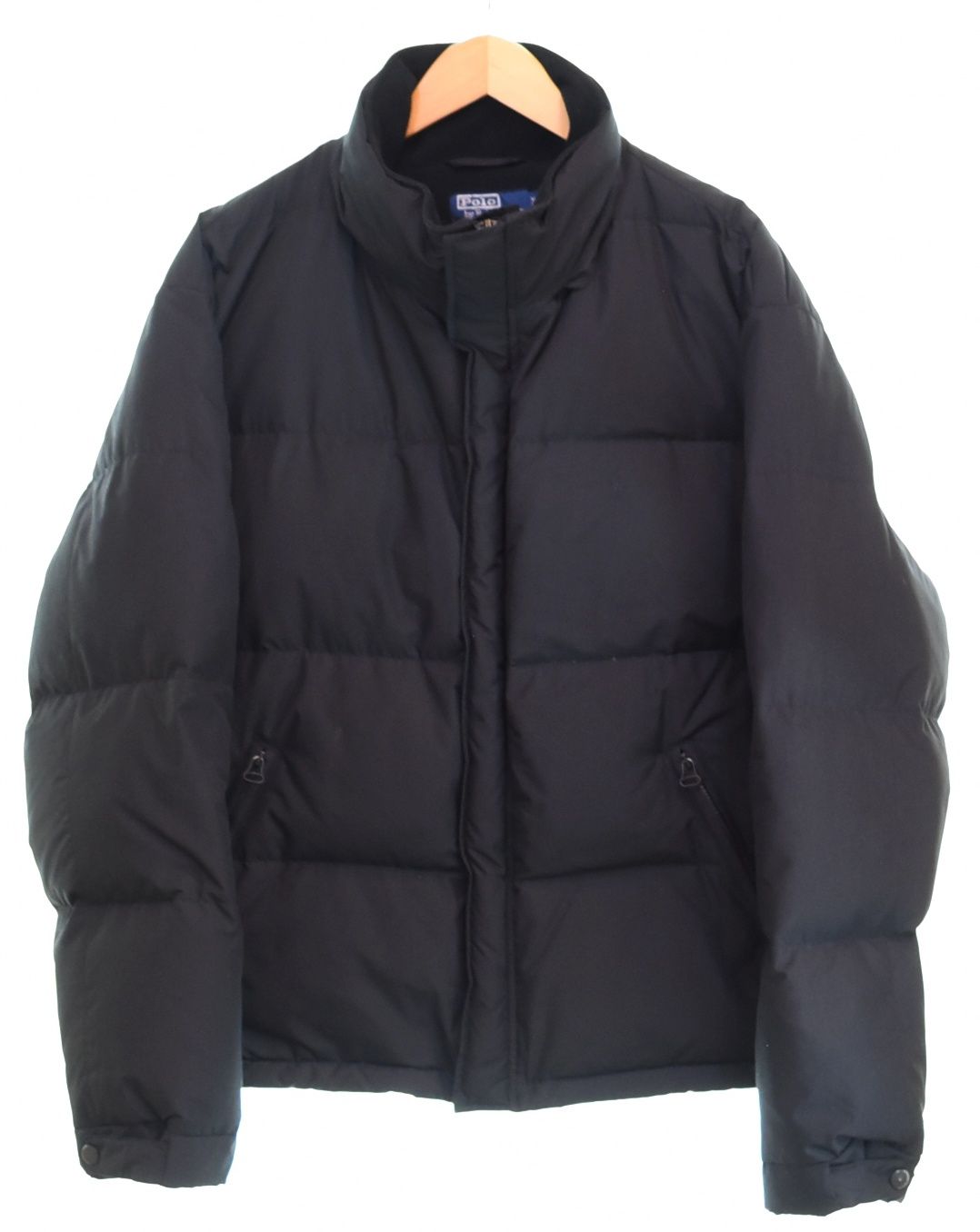 ラルフローレン RalphLauren 90's Black Down Jacket ブラック ダウン ジャケット ナイロン ジャケット XL ジャケット ブラック LLサイズ 103MT-4552