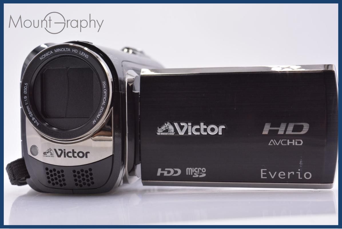Victor Everio GZ-HD320 ビデオカメラ 本体 Victor Everio GZ-HD320 ビデオカメラ 本体 ビクター、HDD搭載で世界