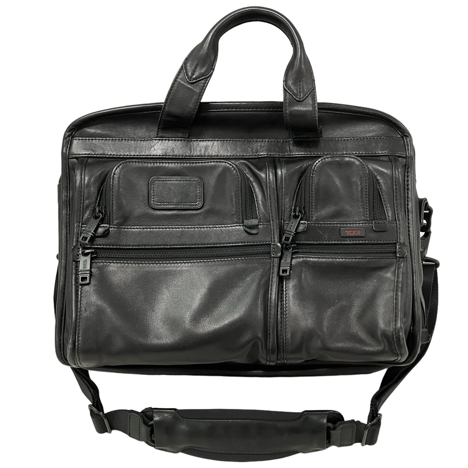 TUMI 96145DH 2way トゥミ ビジネスバッグ ショルダーバッグ オールレザー 中古 H11234012