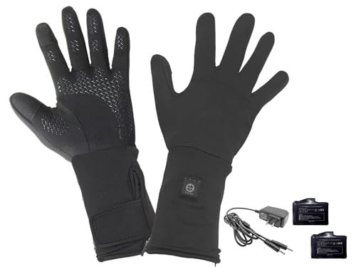 Furdo 電熱 インナー ヒーター グローブ ブーストモード搭載 L 男女兼用 充電式 7.4V バッテリー ハイパワー 薄手 手袋 インナー 長時間 バイク 作業 アウトドア 通勤 通学 冷え 防寒対策 INHG03(沖縄・離島の方不可) 9c45fd64