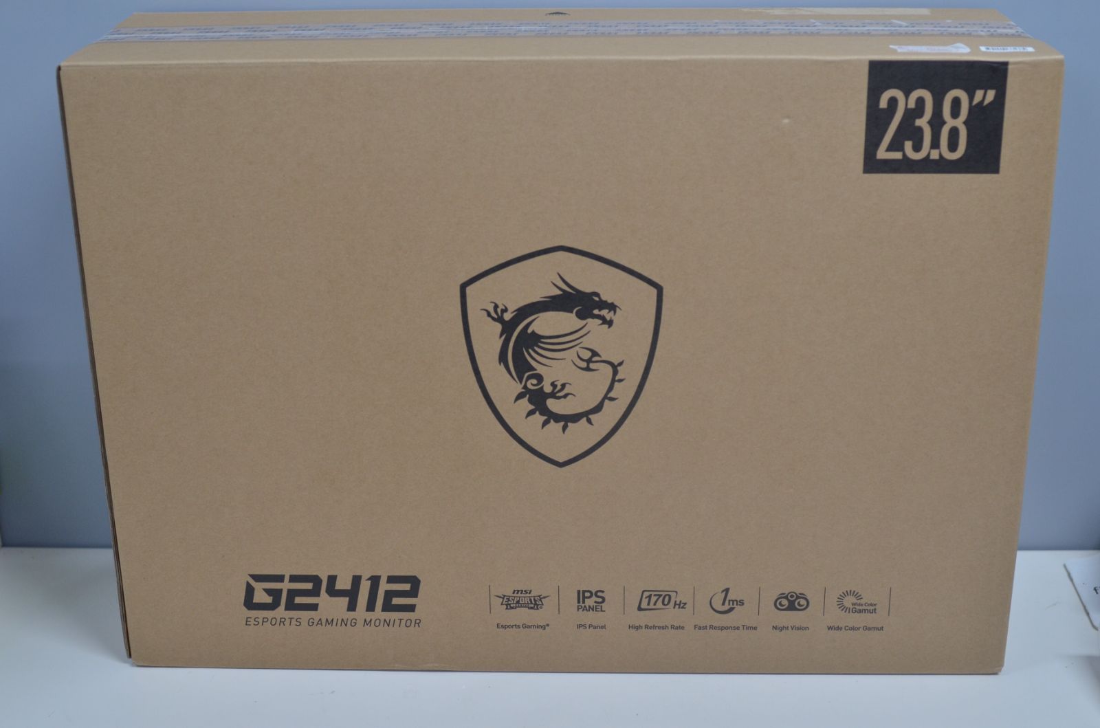 開封未使用品 MSI G2412F 液晶ディスプレイ 23.8インチゲーミングモニター