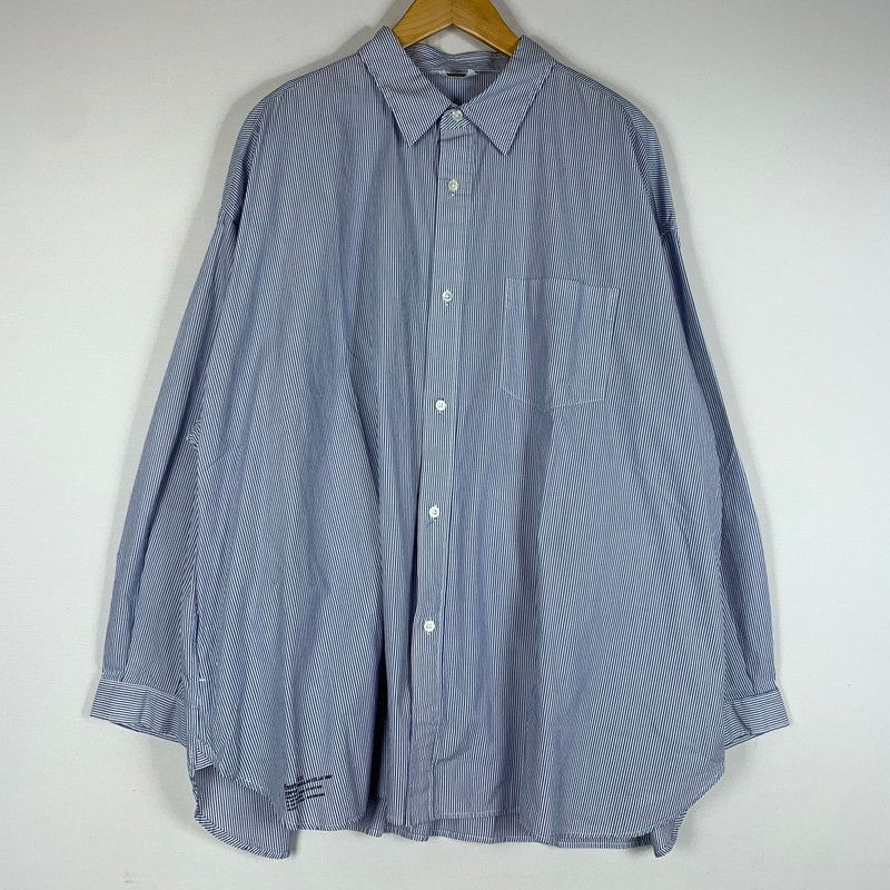 【中古品】 FRESH SERVICE フレッシュサービス CORPORATE STRIPE REGULAR COLLAR SHIRT FSW-22-SH_15 コーポレート ストライプ レギュラー カラー シャツ【140-260513-ko-22-tei】