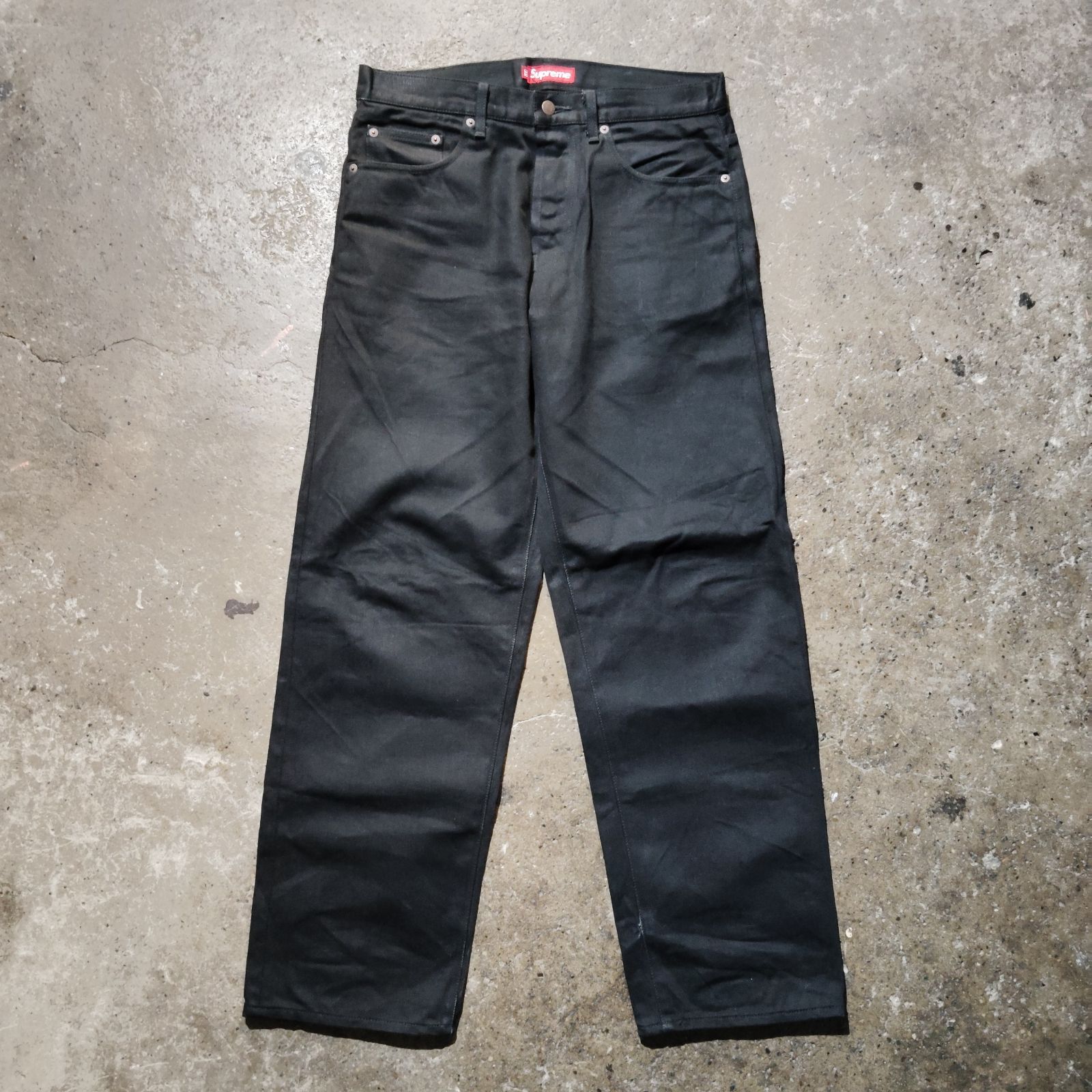 Supreme Selvedge Jean シュプリーム セルビッチ ジーンズ デニムパンツ 32 ブラック