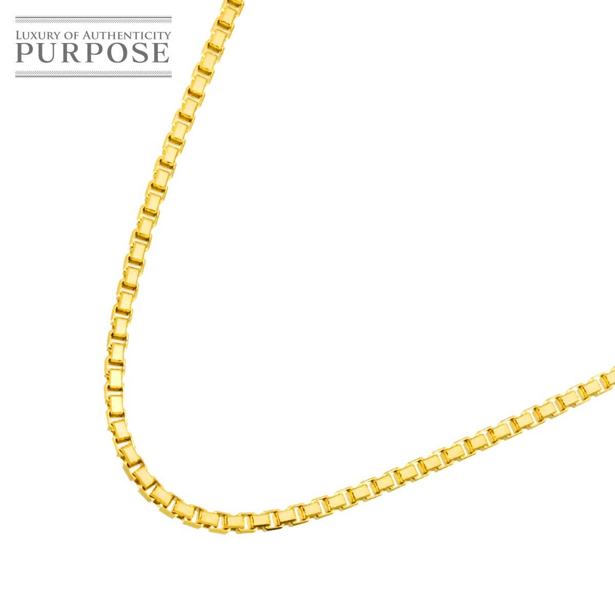 K18 YG ベネチアン ネックレス 46cm イエローゴールド 750 Necklace 90323714
