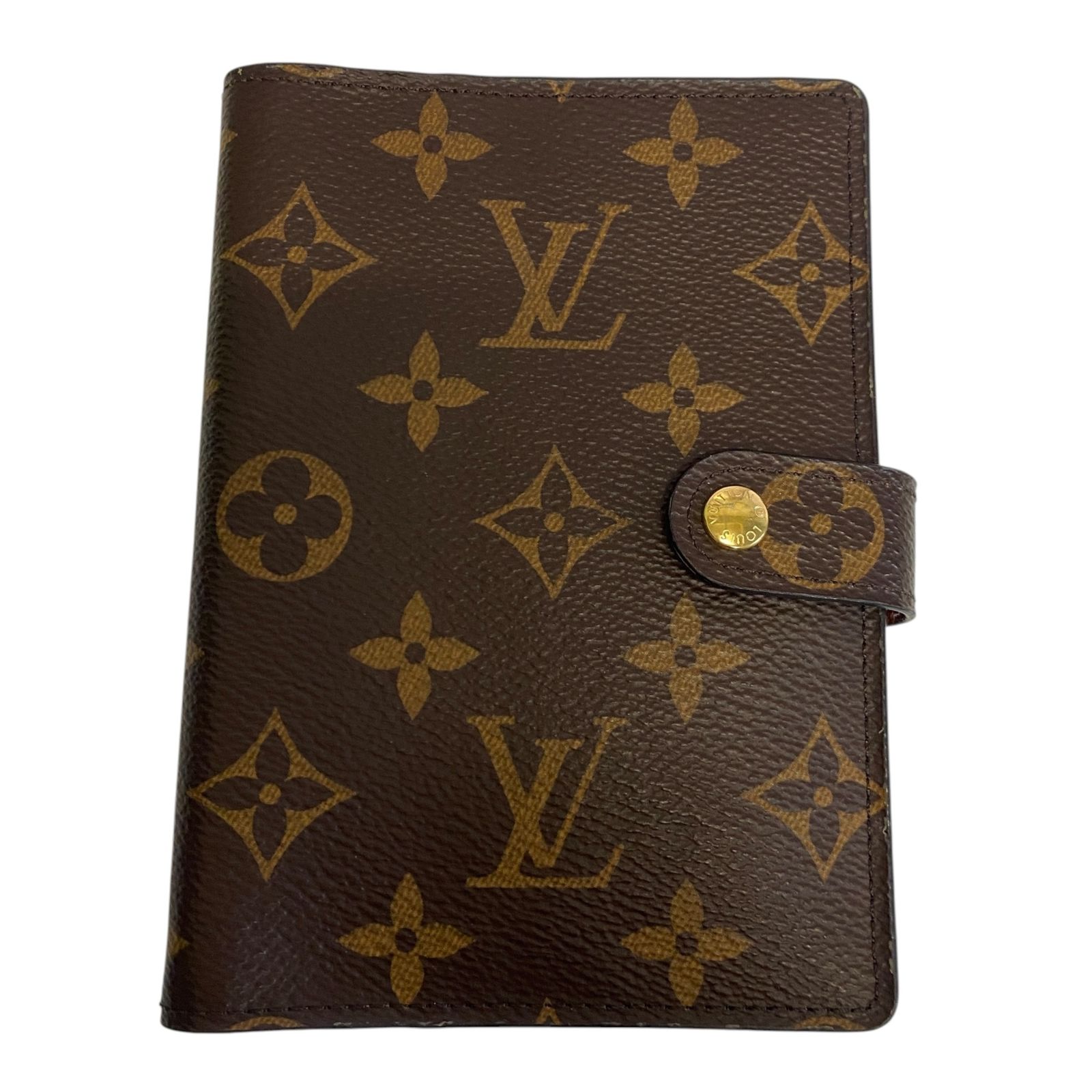 Louis Vuitton ルイヴィトン アジェンダ 手帳ケース モノグラム 本体のみ イニシャル入り 【中古品】 Y8878RK