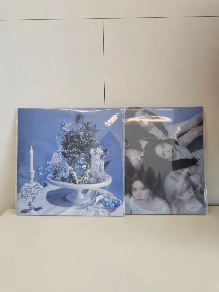 (宅配便) 32 /一括)未開封 NMIXX(エンミックス・エンミ) ブルーバレンタイン lp 2 種 セット
