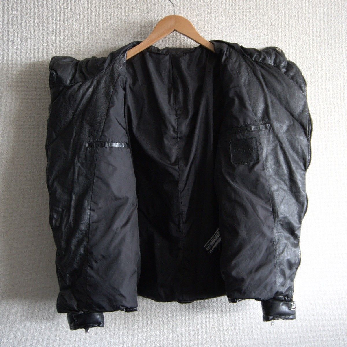 極美品】ISAMU KATAYAMA BACKLASH【カンガルーレザー ダウンジャケット