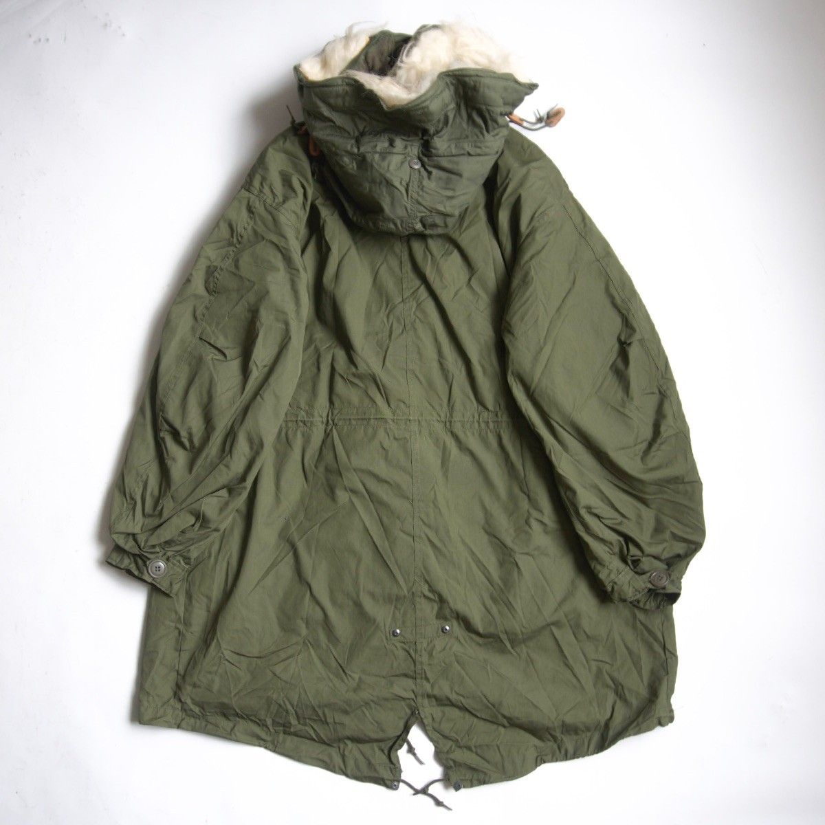 極美品/70s】US ARMY【M-65 モッズコート】M フルセット フィッシュ 